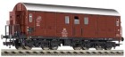 5395 Fleischmann 4-axled horse transporter car with brakeman's cabin type GGvwehs